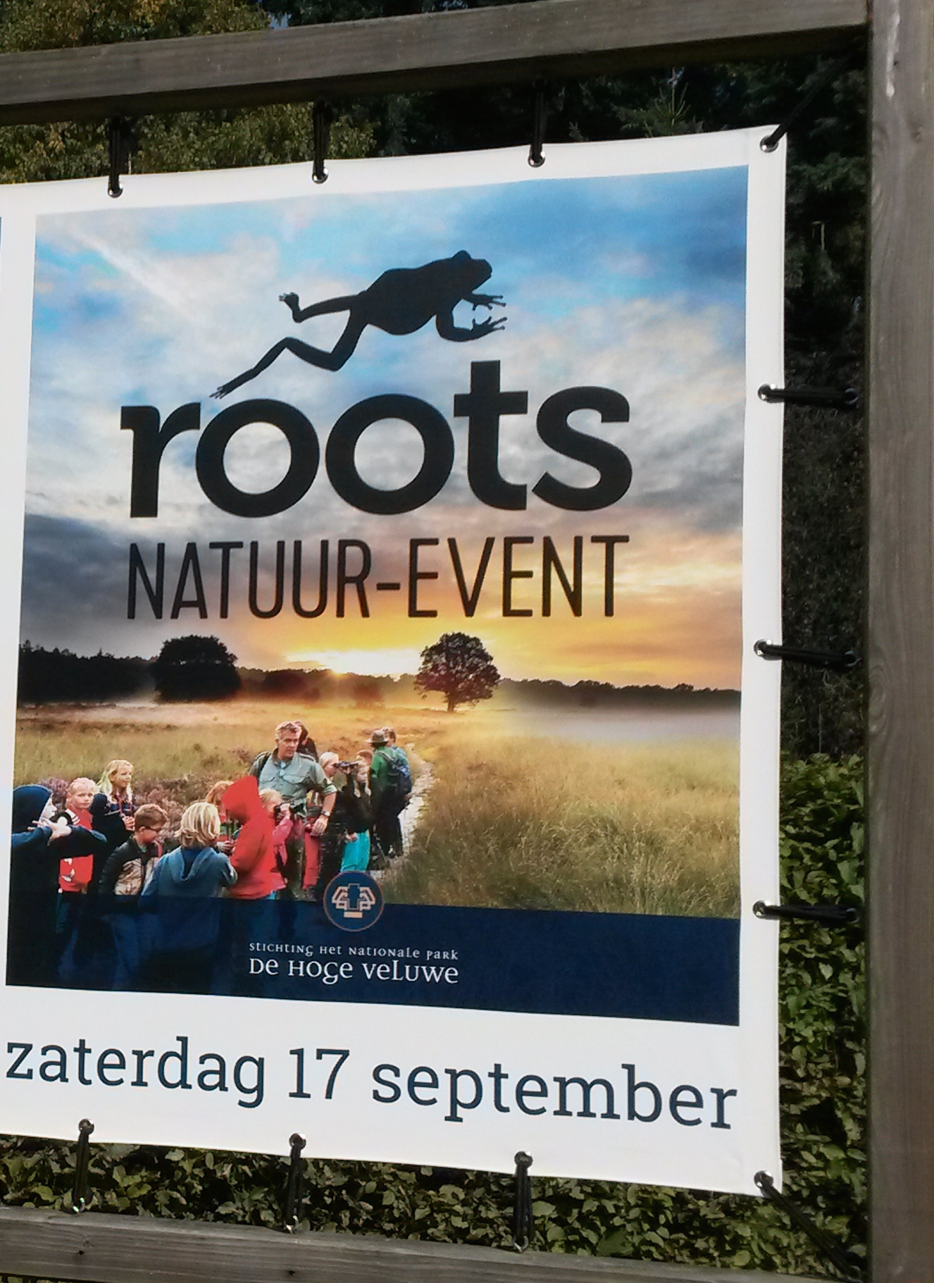 Bilboard bij de ingang kopie