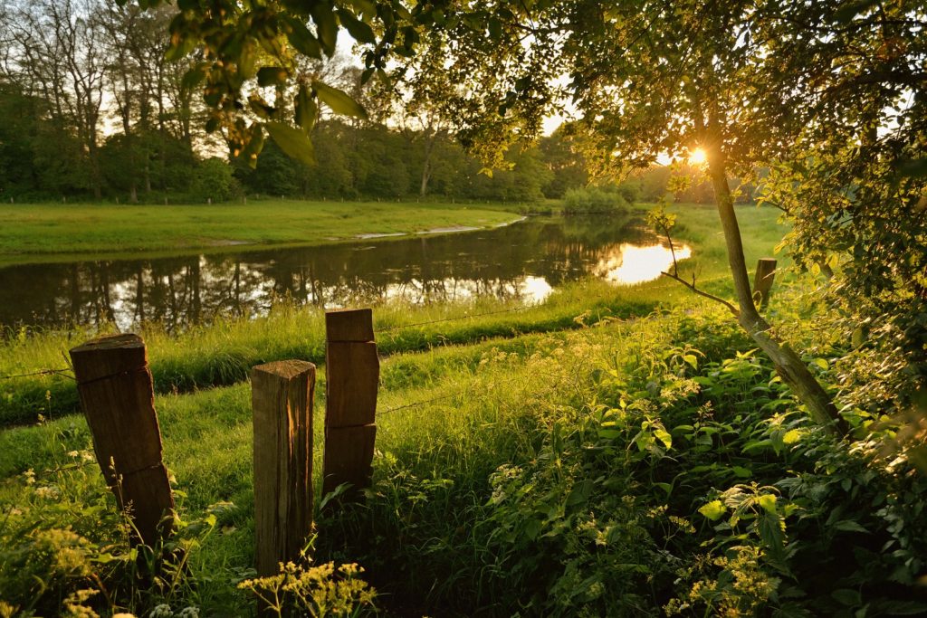 De Regge in de buurt van kasteel Eerde.
