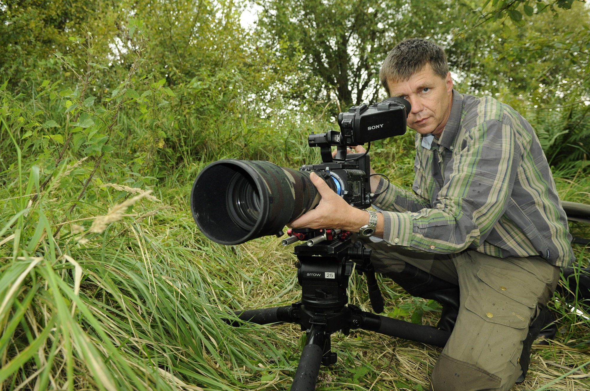 Natuurfilmer Cees van Kempen