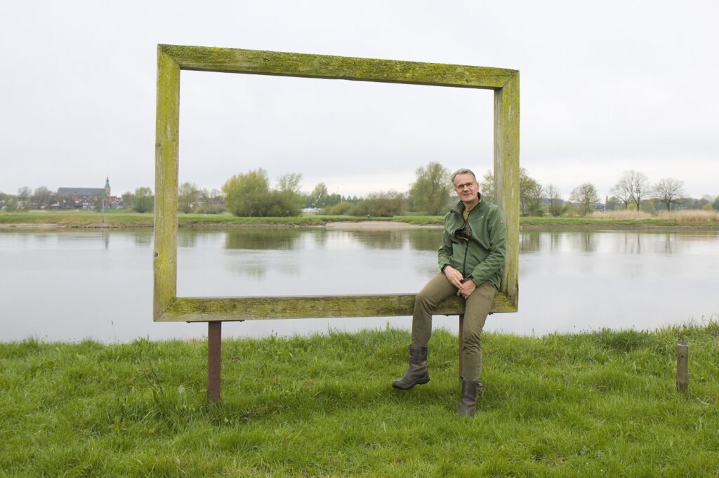 Wim Eikelboom bij de IJssel